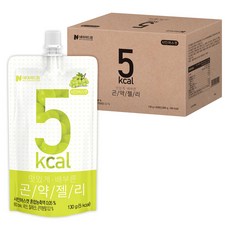 NATUREDREAM 低卡蒟蒻果凍飲 麝香葡萄口味, 130g, 20包