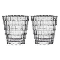 아메리칸로드 크리스탈라인 고급 유리잔 소 300ml RK2223, 투명, 2개