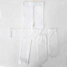 L'arbe 女童無腳剪裁芭蕾舞緊身褲 + 襪子套裝