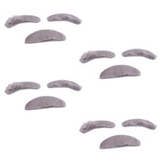 파티공구 할아버지 수염 세트, 그레이, 4세트