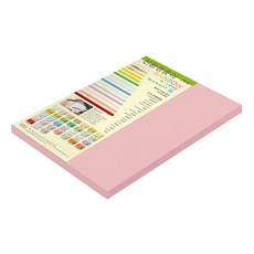 paperculture 彩虹厚雙面卡紙 205g No 24 粉紅色, 25個