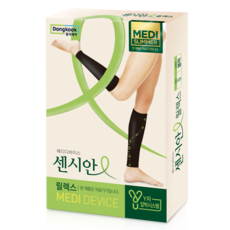 센시안 동국제약 릴렉스 종아리 압박밴드, 종아리/무릎형, 1개