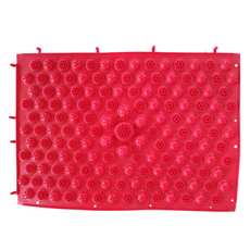 보니토리 발지압 마사지 미니 지압판, 레드, 1개