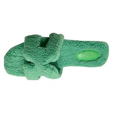 페이퍼먼츠 여성용 퍼즐 H라인 뽀글이 퍼 플랫 슬리퍼 02406