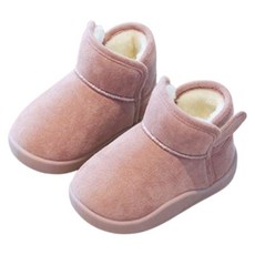 兒童魔鬼氈短筒絨面防寒靴 kd3886