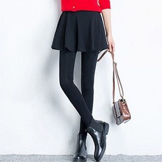 PEONIST 女款百褶修身裙式緊身褲