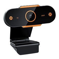 USB免驅動 筆電/電腦自動對焦網路攝影鏡頭, 2K高畫質，內建降噪麥克風, 單一商品, 黑色