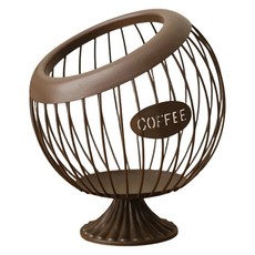 Taminayo 可愛便利咖啡膠囊收納盒 Premium, 棕色, 1個