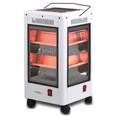 DAEWOONG MORNINGCOM 五向電暖器, 白色, DWH-53560G