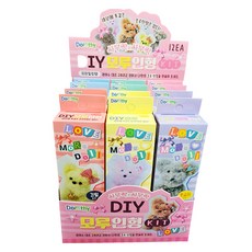 興趣療癒小物 DIY扭扭棒娃娃手作組, 1套, 混合