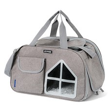 DDASUMI TENT 寵物狗提包 CB300, 灰色, 1個