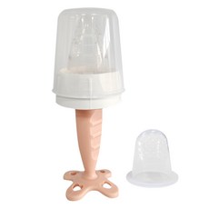 AGAFURA 嬰兒矽膠水果餵食器, 1個, 水蜜桃