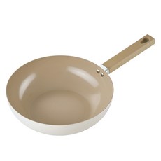 Casabeni 電磁爐適用Cremella系列陶瓷不沾深炒鍋, 28cm, 1個
