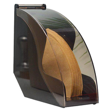 Topia 簡便咖啡濾紙收納盒, 黑色, 1個