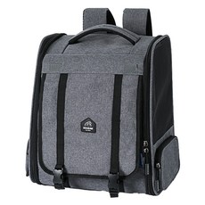 DDASUMI TENT 寵物移動後背包 BP100, 灰色, 1個