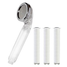 비앤홈 샤워헤드 + 필터 3p 세트, 1개, 투명