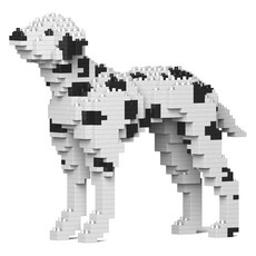 JEKCA 斑點狗積木 S, 黑色 + 白色, 1個