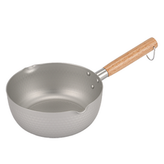 IH電磁爐適用錘紋簡易醬料鍋, 銀色, 20cm, 1個
