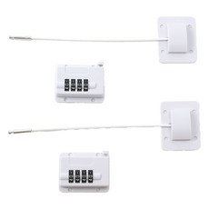 多用途密碼鎖 白色 A-1, 2個