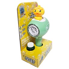 Hwangyong Toy 小鴨自動泡泡槍, 1個, 混合顏色