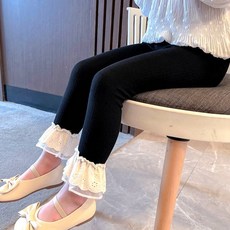 GOINGKIDS 兒童及踝褶邊打底褲