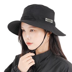 A-VIC SPORTS 防紫外線狩獵登山帽, 黑色