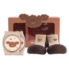 Attipas 孩童步行鞋+護膝禮盒