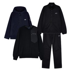 MILLET 兒童刷毛外套 + 大學T + 運動服上衣褲子套組