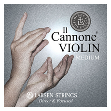 LARSEN STRINGS Il Cannone Direct & Focused 小提琴中張力套弦, 1套, 單一商品, 混合色