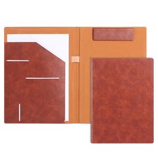 Donga PMS A4皮革磁吸文件夾, 紅色, 1個