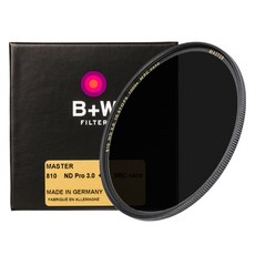 슈나이더크로이츠나흐 B+W MASTER MRC nano 810 ND 1000X 3.0 필터 55mm, 1개