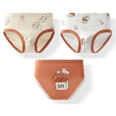 男童棉質三角內褲3件組 SJ277