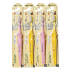 Dr.Chika C4.5 兒童牙刷 2款 x 2入組, 4入, 1套, 混合顏色