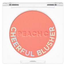 PEACH C Cheerful腮紅 4g, 02 Peachful, 1個