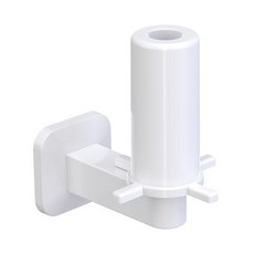 Time Leisure 廚房衛浴廁所直立式無痕貼衛生紙巾架 型號182108B ABS塑膠, 1個, 白色