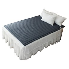 NK ONDOLWANG 碳纖維床裙電熱毯 HLY-180-2020, 深灰色, D(150 x 200cm)