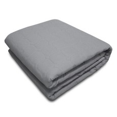 온돌왕 탄소 무자계 침대밴드 전기매트 HLY-105-2020, 라이트그레이, 미니싱글(70 x 180 cm)