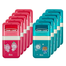 ibis 滾輪橡皮擦, 10個, 隨機出貨