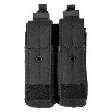 5.11 Tactical Flex 雙聯手槍彈匣蓋袋, 1個, 黑色