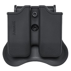 Amomax M9 P226 P-09 雙彈匣袋, 黑色, 1個