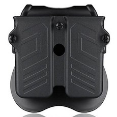 싸이텍 유니버셜 더블 매거진 파우치 패들 버전, 블랙, 1개