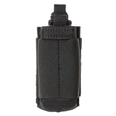 511택티컬 싱글 피스톨 맥 2.0 파우치, 블랙, 1개