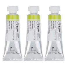 신한화구 전문가 수채화물감 SWC 튜브 C시리즈 871 카드뮴 그린 페일 3p, 15ml, 1색