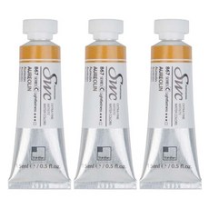 신한화구 전문가 수채화물감 SWC 튜브 C시리즈 867 오레올린 3p, 15ml, 1색