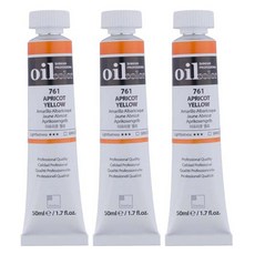 신한화구 전문가 유화물감 3개입, 50ml