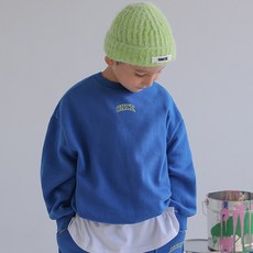 베리클로젯 아동용 원스 써클 기모 오버핏 보온 맨투맨