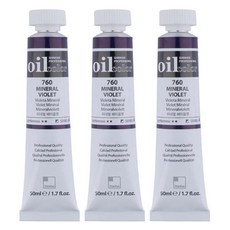 신한화구 전문가 유화물감 3개입, 50ml