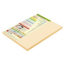 paperculture Rainbow Card 厚磅雙面卡紙 205g 02 象牙白, A4, 25個