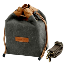 킹스로드 대용량 카메라 디카 가방 L, 차콜그레이, 1개