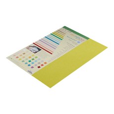 종이문화 레인보우카드 두꺼운 양면카드지 205g 08 브라이트옐로우, A3, 10개